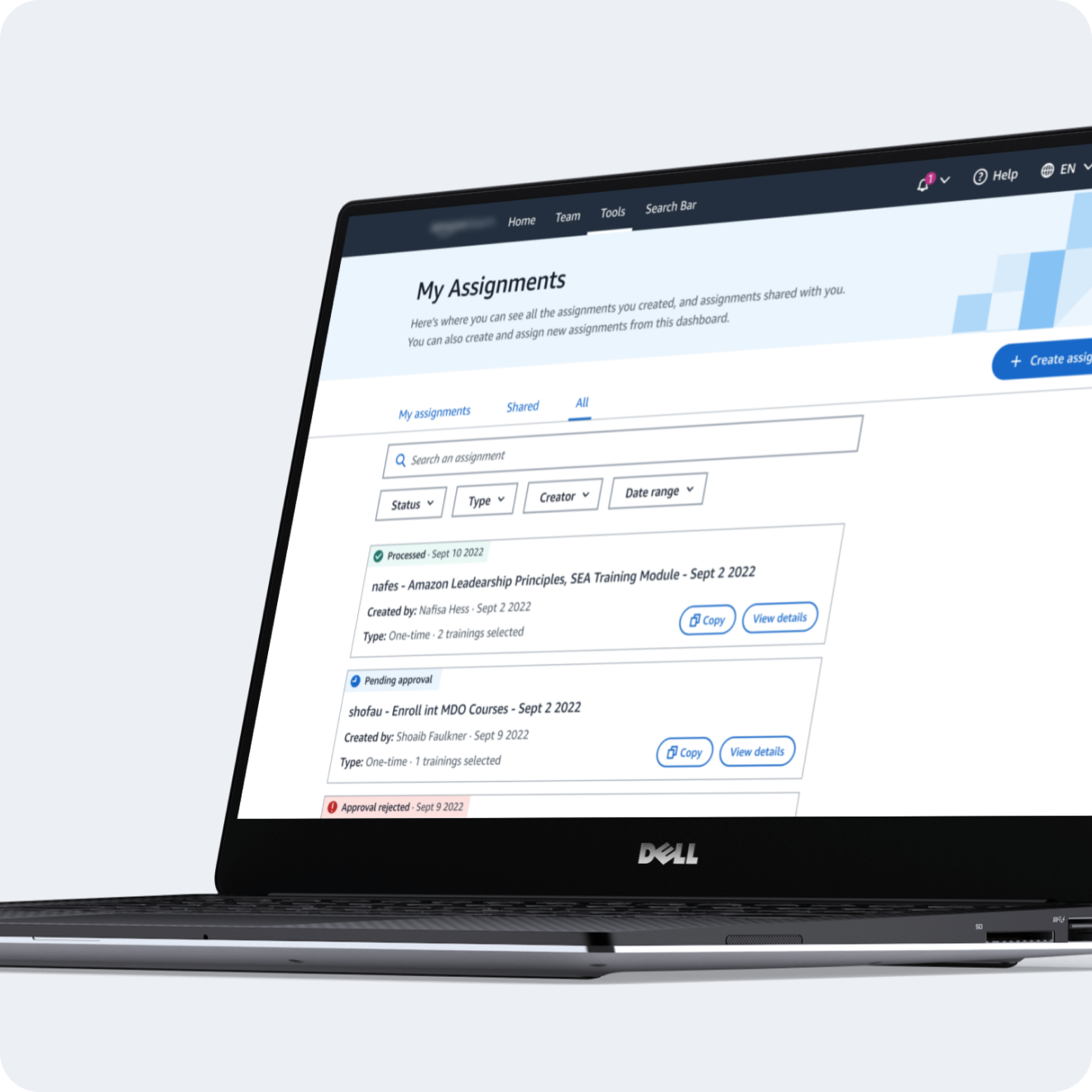 Amazon Learning tool